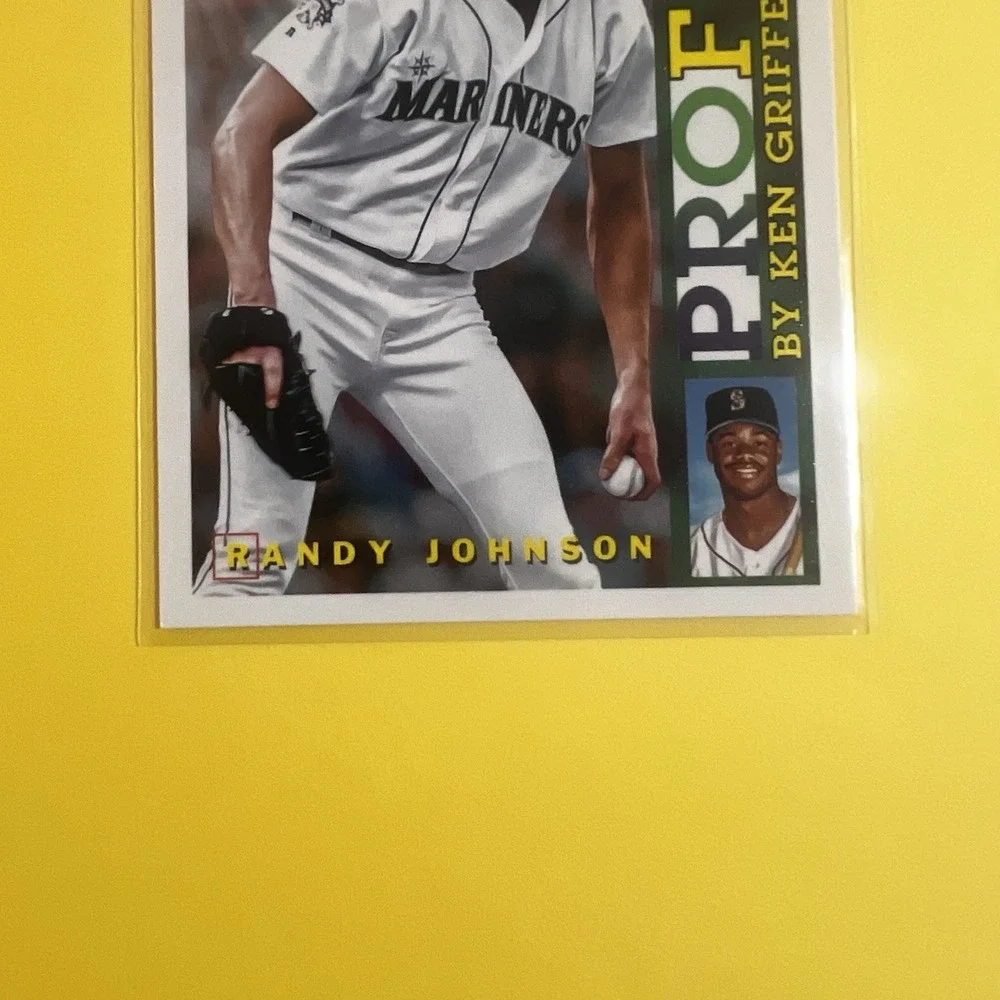 2026 Topps Series Ken Griffey Jr. Profiles Randy Johnson Seattle‎ Mariners TP-25